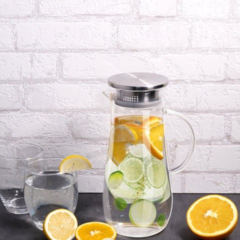 Alpina - Karafka z uchwytem ze szkła borokrzemowego 1.4 l