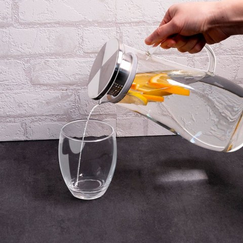 Alpina - Karafka z uchwytem ze szkła borokrzemowego 1.4 l