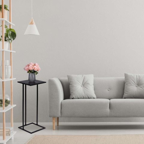 Arti Casa - Stolik boczny, pomocnik 75 cm (czarny)