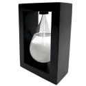 Barometr Burzowy Fitzroya w Oprawie Drewnianej - Kropla Storm Glass - BAW1