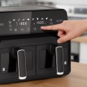 Frytkownica beztłuszczowa TEESA AIR FRYER DUAL POT XXL 8L 2700W