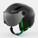 Kask zimowy juniorski GIRO BUZZ MIPS matte black party blocks roz. S (52-55.5 cm) (NEW 2025/2026)