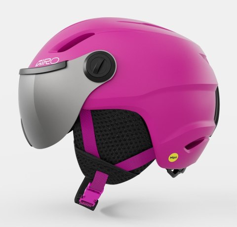 Kask zimowy juniorski GIRO BUZZ MIPS matte bright pink roz. S (52-55.5 cm) (NEW 2025/2026)