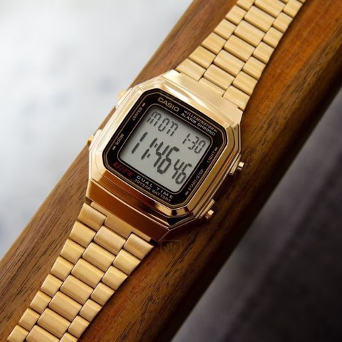 ZEGAREK MĘSKI CASIO A178WGA-1ADF (zd082b) + BOX