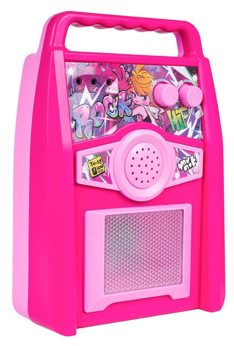 Zestaw Gitara + Wzmacniacz Różowy