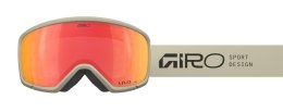 Gogle zimowe GIRO RINGO STONE STACKED (OTG) (Sferyczne) (Szyba lustrzana kolorowa VIVID-Carl Zeiss EMBER 19-42% S2) (NEW 2025/20