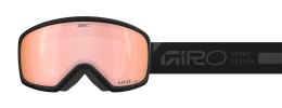 Gogle zimowe damskie GIRO MILLIE BLACK RAILS (Sferyczne) (Szyba lustrzana kolorowa VIVID-Carl Zeiss ROSE GOLD 19-42% S2) (NEW 20