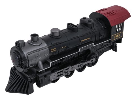 Kolejka Retro z Funkcją Świateł, Dźwięku i Dymu 172cm