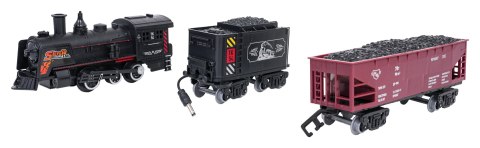 MEGA Kolejka z Pociągami z Funkcją Dymu, Świateł i Dźwięku