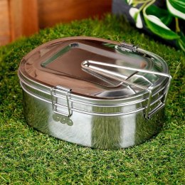 Menażka Obiadowa Stalowa Pojemnik Lunchbox 2-Poziomowa REDCLIFFS 350/900 ml