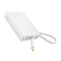 Powerbank BASEUS PicoGo Digital Display 10000mAh 45W (biały)