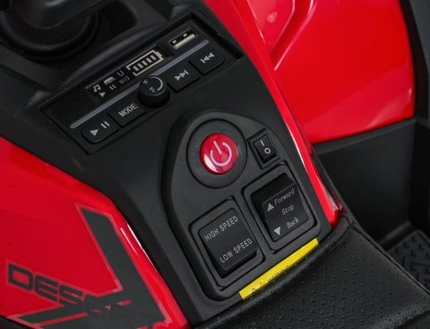 Pojazd Quad ATV Robust 01 Czerwony