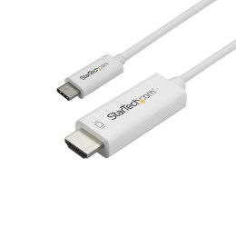 StarTech CDP2HD1MWNL adapter kablowy 1 m USB Type-C HDMI Typu A (Standard) Biały