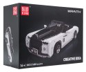 Zestaw Klocków Pojazd Biały Kabriolet 1603el.