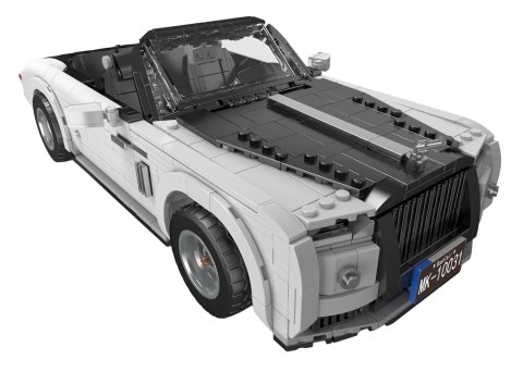 Zestaw Klocków Pojazd Biały Kabriolet 1603el.