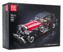 Zestaw Klocków Pojazd Retro Czerwony 1308el.