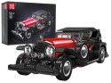 Zestaw Klocków Pojazd Retro Czerwony 1308el.