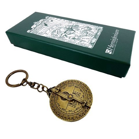 Brelok Premium Astrolabium Mosiężny - Prezent Astronomia - H80