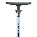 Dunlop - Pompka podłogowa do rowerów, piłek, materacy z manometrem (Niebieski)