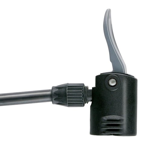 Dunlop - Pompka podłogowa do rowerów, piłek, materacy z manometrem (Niebieski)