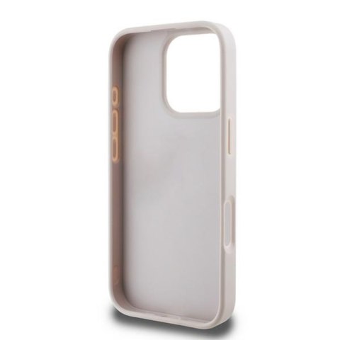 Guess 4G Bottom Stripe - Etui iPhone 16 Pro Max (różowy)
