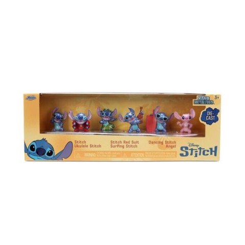 Jada Toys: Stitch - Metalowe Figurki 4 Cm, 6-Pak
