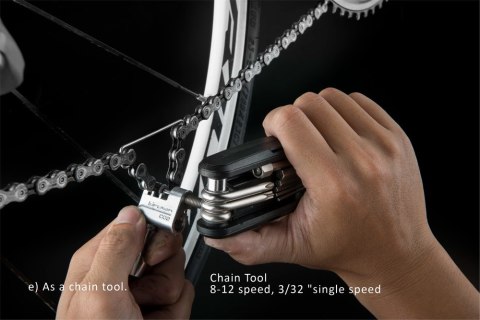 Kluczyk podręczny BIRZMAN Diversity 17, 17 kluczy, Czarny (NEW)