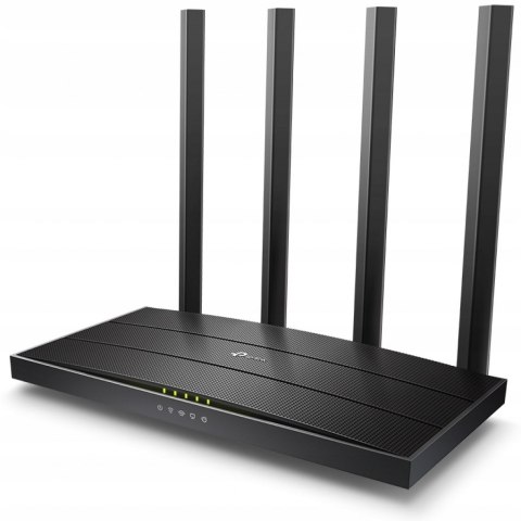 ROUTER WIFI TP-LINK Dwupasmowy,2.4GHz 300 Mbps, 5GHz 867 Mbps Archer C6
