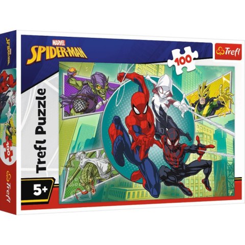 Trefl: Puzzle 100el. - Pajęcza maska
