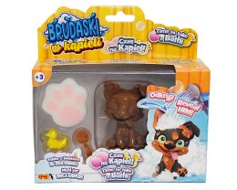 Zestaw Bonusowy: piesek + błoto + 4 akcesoria, Corgi #3 biało-czarny | Brudaski w Kąpieli