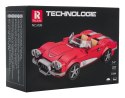 Zestaw Klocków Auto Kabriolet Czerwony 311el.