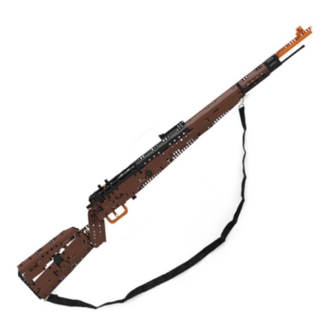 Zestaw Klocków Karabin 1117el.