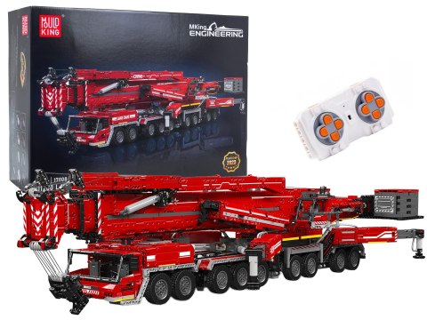 Zestaw Klocków Pojazd Dźwig Czerwony 8506el.