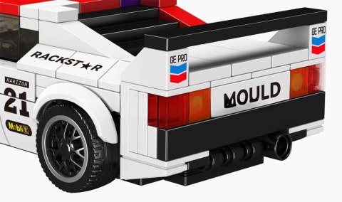 Zestaw Klocków Pojazd Sportowe Białe 411el.