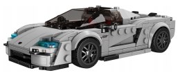 Zestaw Klocków Pojazd Sportowe Srebrne 388el.