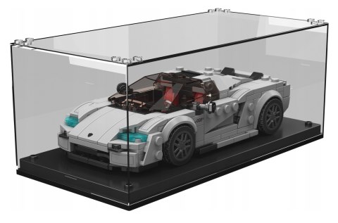 Zestaw Klocków Pojazd Sportowe Srebrne 388el.