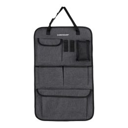 Dunlop - Organizer na tylne siedzenie samochodu 65x41 cm (Szary)