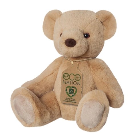 Eco Nation - Pluszowa maskotka / przytulanka Miś Teddy Bear 28 cm Eco-Friendly