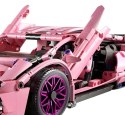 Klocki Auto Sportowe Różowe 1280el.