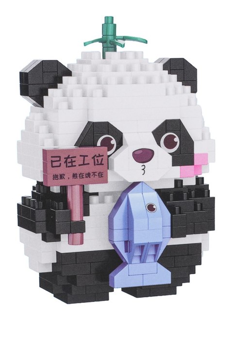 MEGA Zestaw Klocków Pandy 9 Figurek