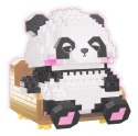 MEGA Zestaw Klocków Pandy 9 Figurek