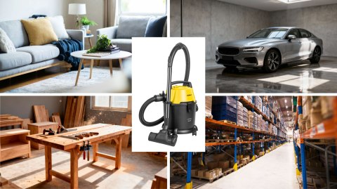 Odkurzacz przemysłowy WET&DRY