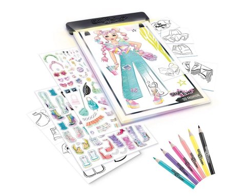 Projekt Moda - Podświetlana tablica do projektowania