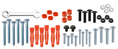 UCHWYT DO TV LCD/LED 40-75" 45KG AR-99 ART reg. pion i poziom 52-380mm maxVESA 600x400