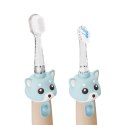 VITAMMY ePUPPY Szczoteczka soniczna do zębów dla dzieci 0-6, dwie końcówki, niebieska