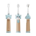 VITAMMY ePUPPY Szczoteczka soniczna do zębów dla dzieci 0-6, dwie końcówki, niebieska