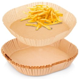 Wkład do Frytkownicy Air Fryer 50 szt. HIT Papier Kwadratowy 23 x 23 cm