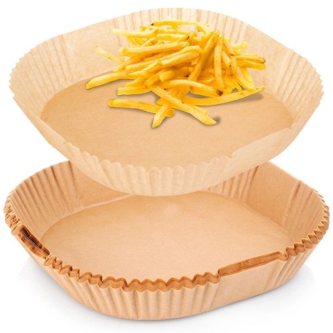Wkład do Frytkownicy Air Fryer 50 szt. HIT Papier Kwadratowy 23 x 23 cm