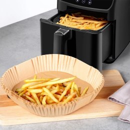 Wkład do Frytkownicy Air Fryer 50 szt. HIT Papier Kwadratowy 23 x 23 cm