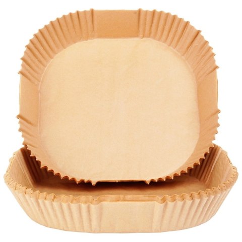 Wkład do Frytkownicy Air Fryer 50 szt. HIT Papier Kwadratowy 23 x 23 cm